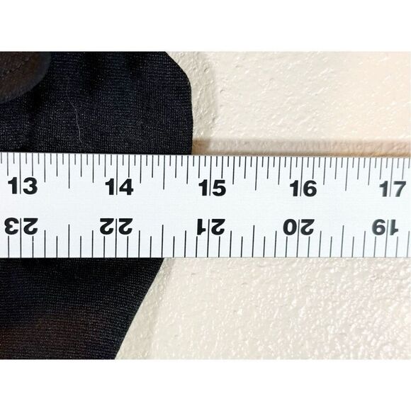 NWOT AMANDA UPRICHARD Danica Ruffle Black Dress Women’s Small - Picture 9 of 9